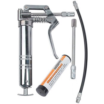 Brüder Mannesmann Smörjspruta metall silver 47002