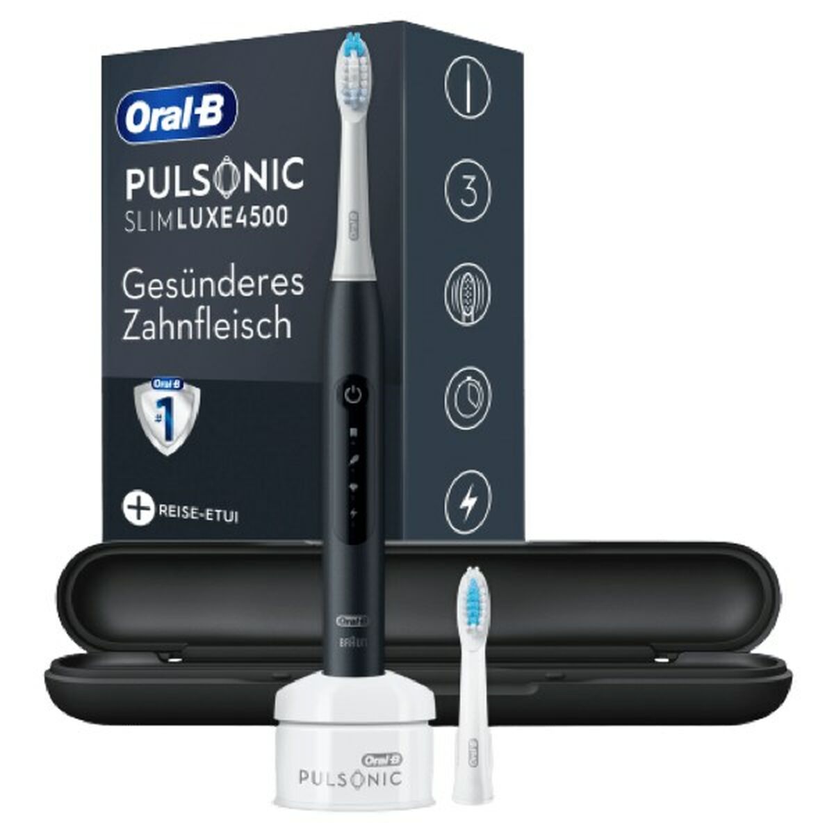 Elektrisk Tandborste Braun Pulsonic Slim Luxe 4500 - 8