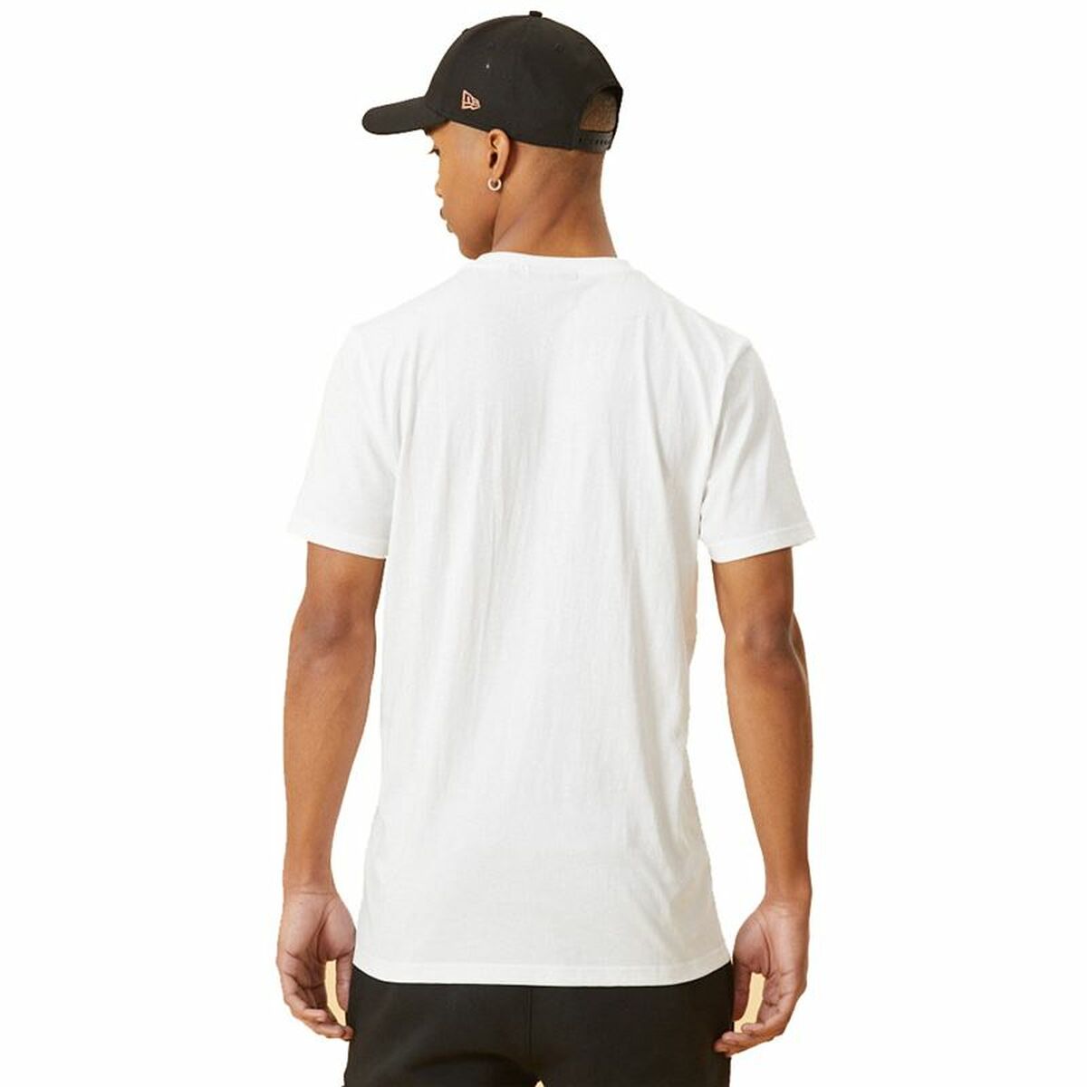 T-shirt med kortärm Herr New Era MLB Metallic Grapich Print Dodger Vit - 2