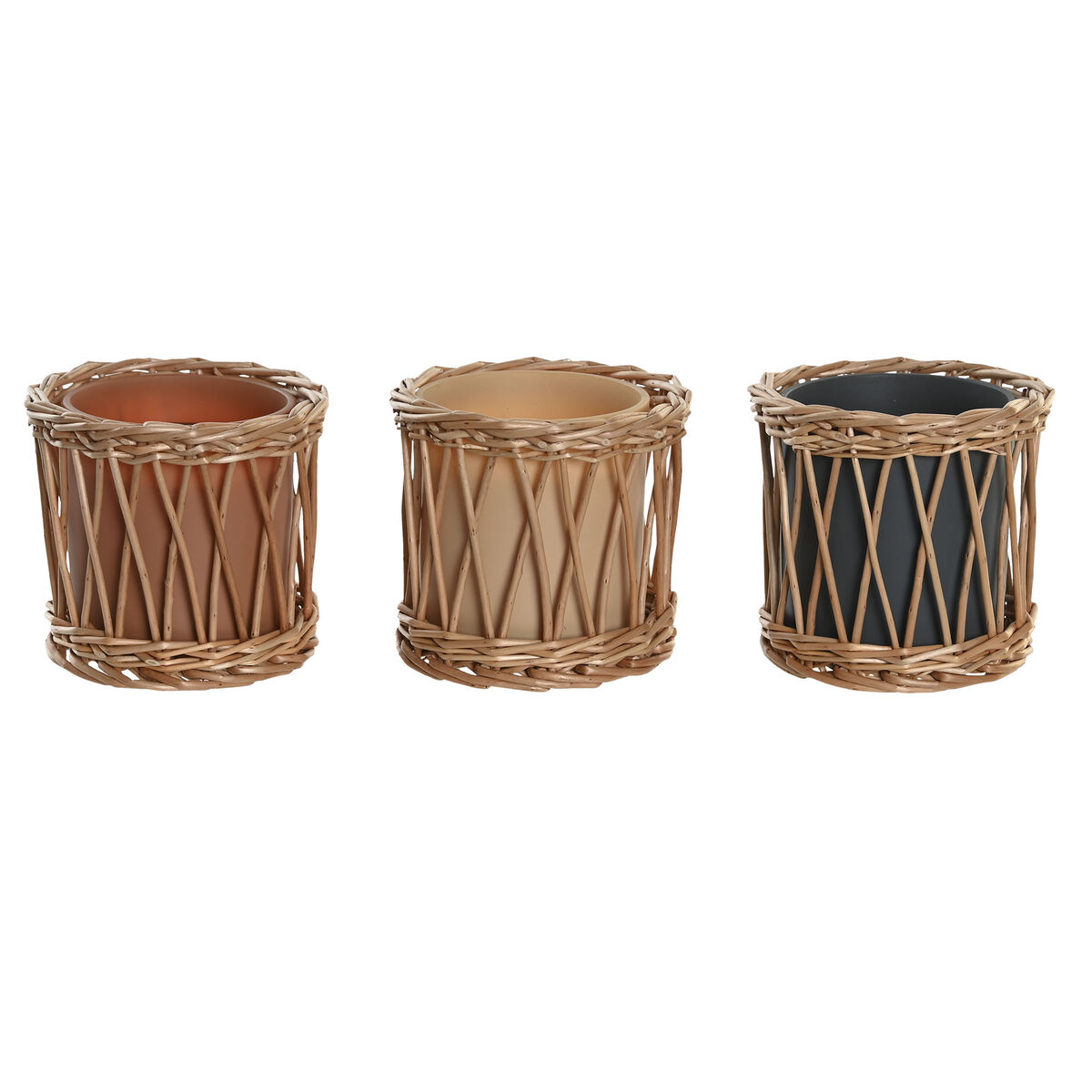 Doftljus DKD Home Decor Tropiskt 270 g (3 antal)