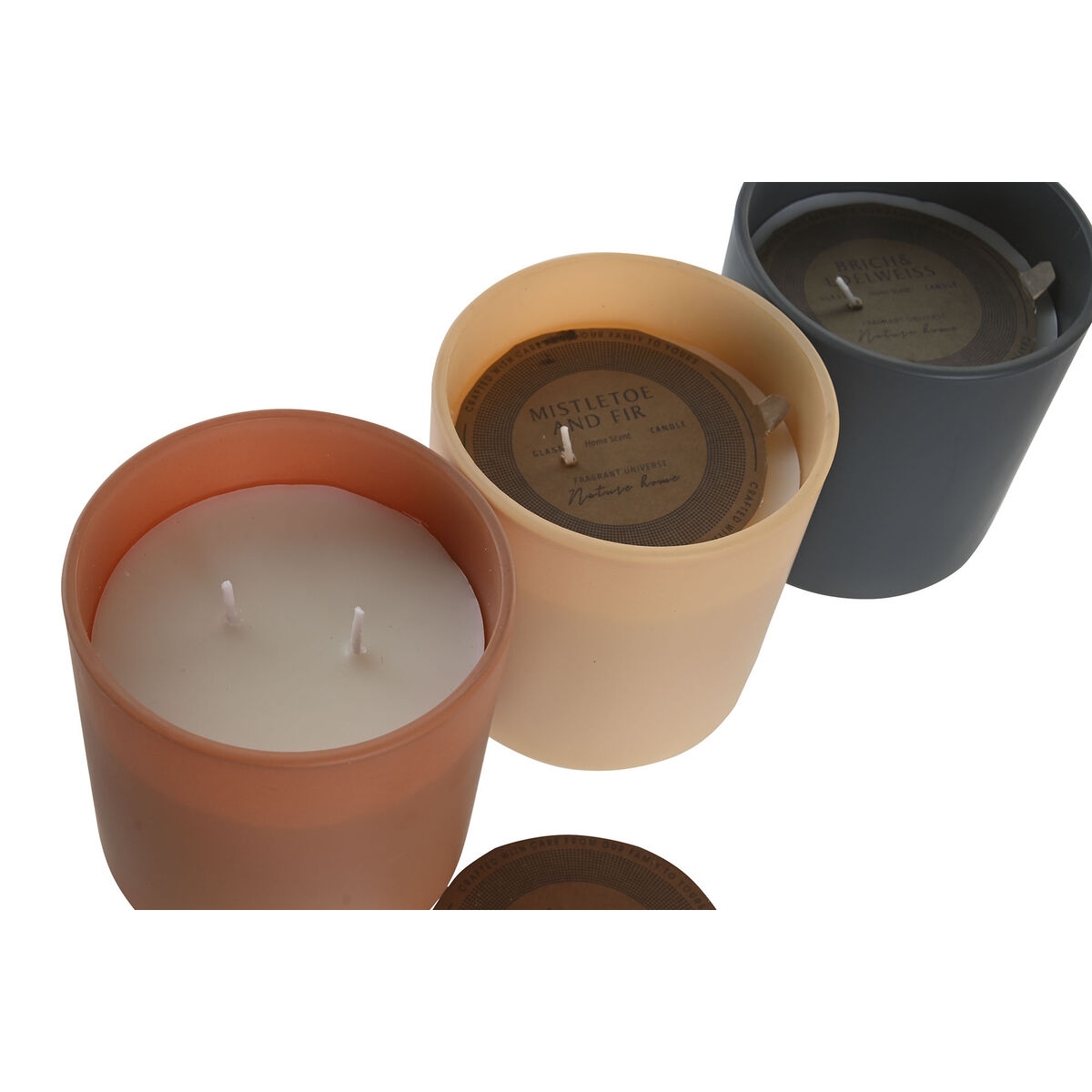 Doftljus DKD Home Decor Tropiskt 270 g (3 antal) - 3
