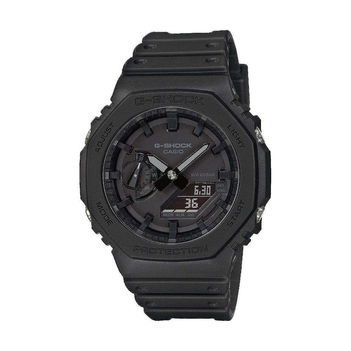 Herrklocka Casio G-Shock OAK - ALL BLACK Svart (Ø 45 mm)