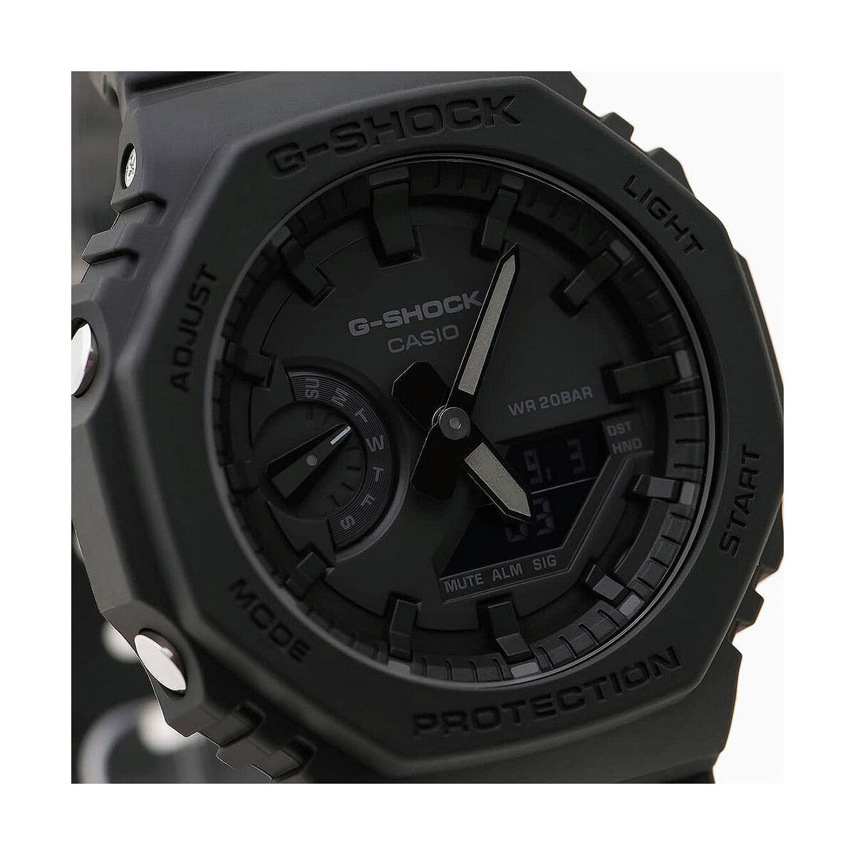 Herrklocka Casio G-Shock OAK - ALL BLACK Svart (Ø 45 mm) - 5