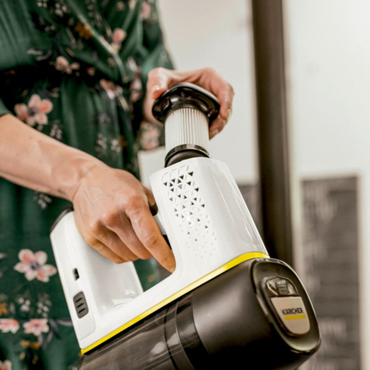 Sladdlös Dammsugare Kärcher VC 6 Gul Vit Svart Silvrig 250 W - 5