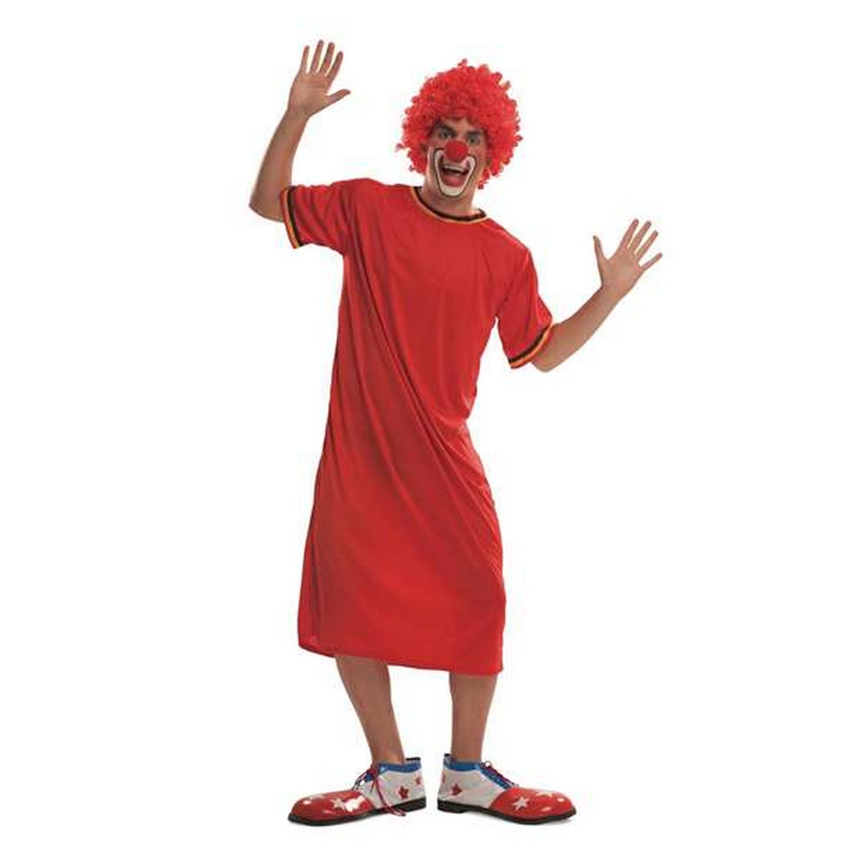 Maskeraddräkt vuxna My Other Me Röd Clown M/L - 4