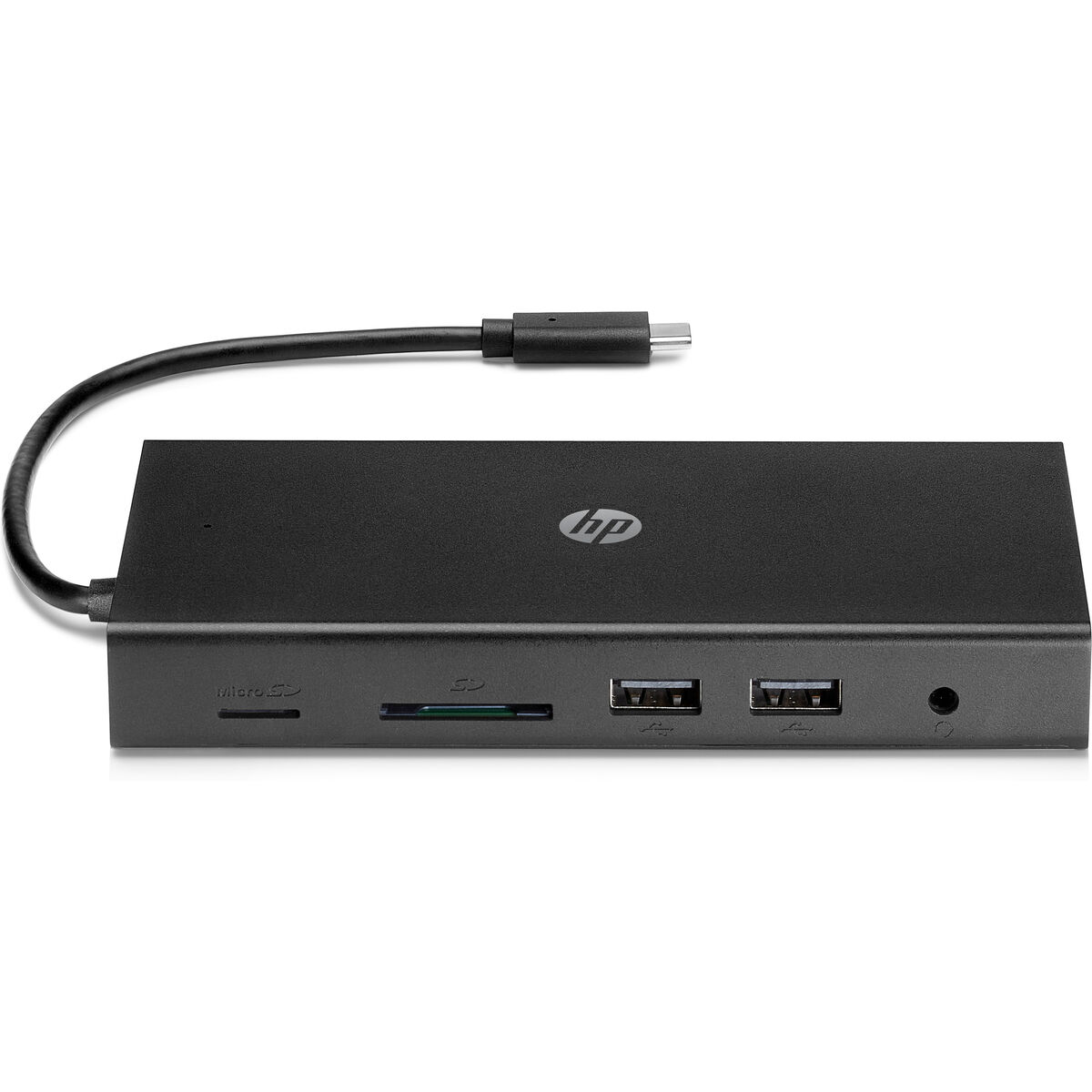 USB-HUB HP Multi Port Svart