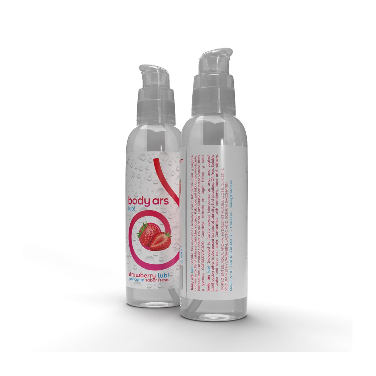 Glidmedel Body Ars Body Ars 150 ml Jordgubbe - 3