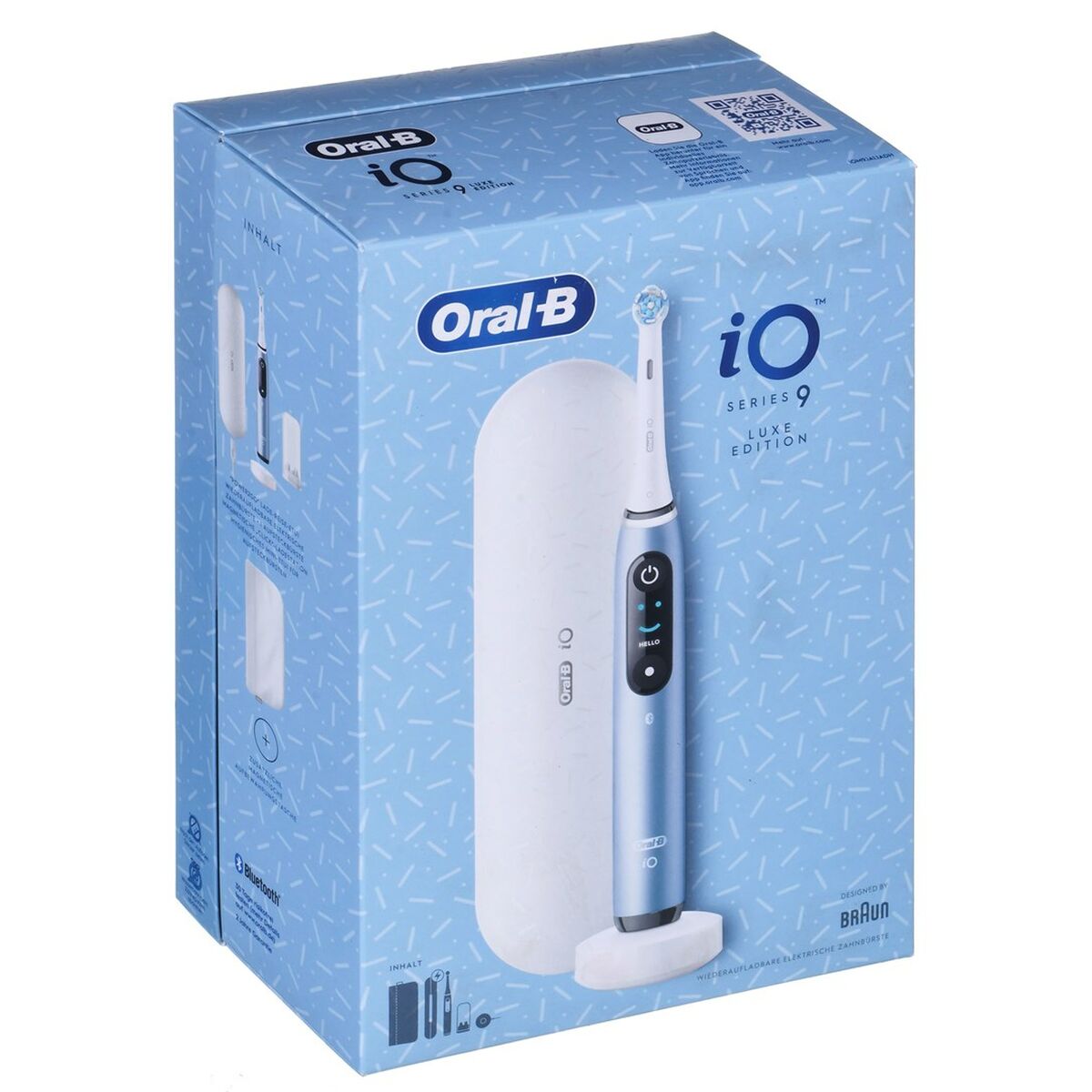 Elektrisk Tandborste  Oral-B  Braun iO 9 Aqua Marine Luxe - 7