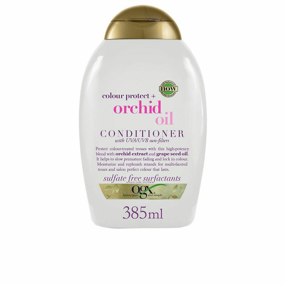 Balsam OGX 01 385 ml Färgbeskyddare Orkidé
