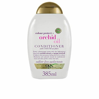 Balsam OGX 01 385 ml Färgbeskyddare Orkidé