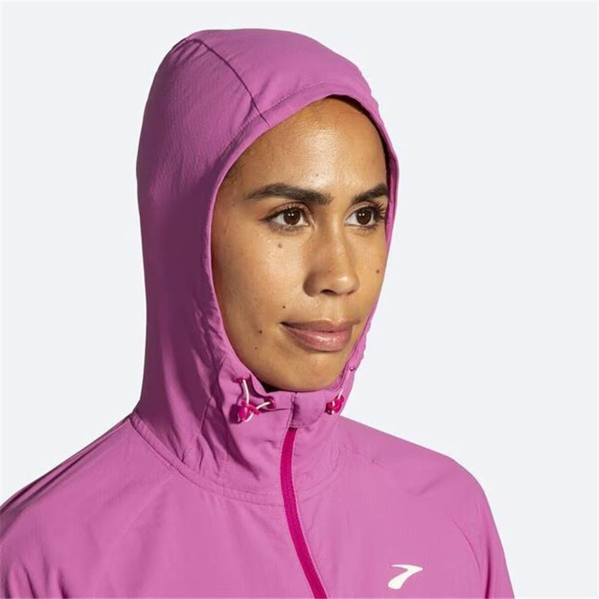Sportjacka, Dam Brooks Canopy Frosted Mörkrosa - 6