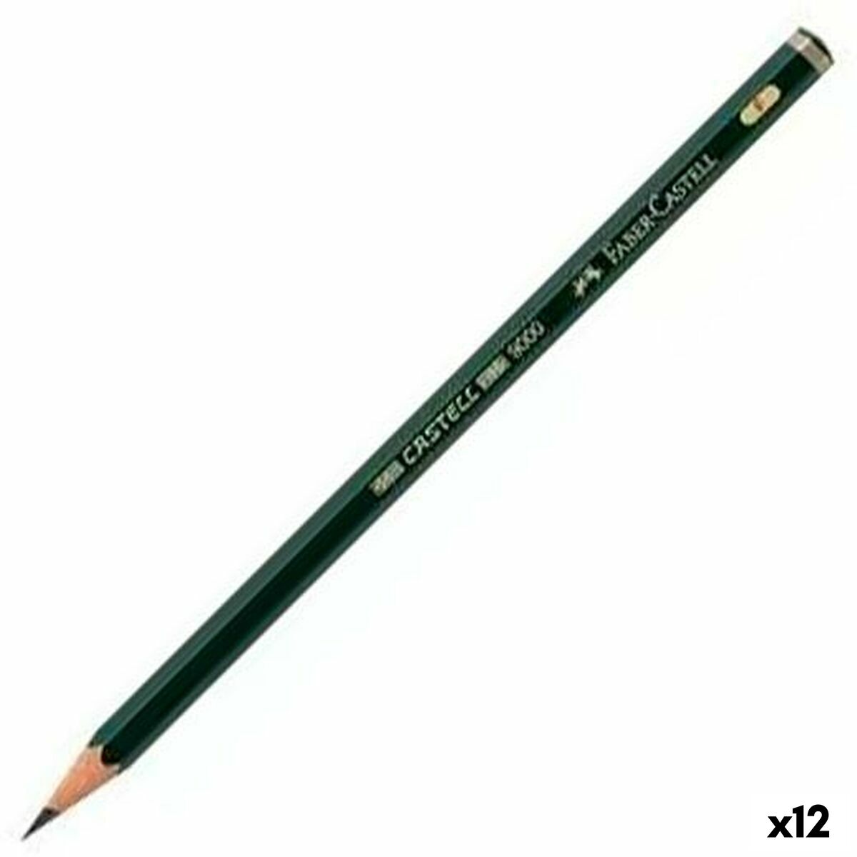 Penna Faber-Castell 9000 Ekologisk Sexkantig (12 antal)
