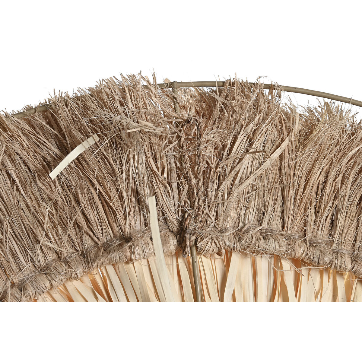 Väggspegel DKD Home Decor Naturell Bali 70 x 70 x 70 cm 70 x 8 x 70 cm - 2