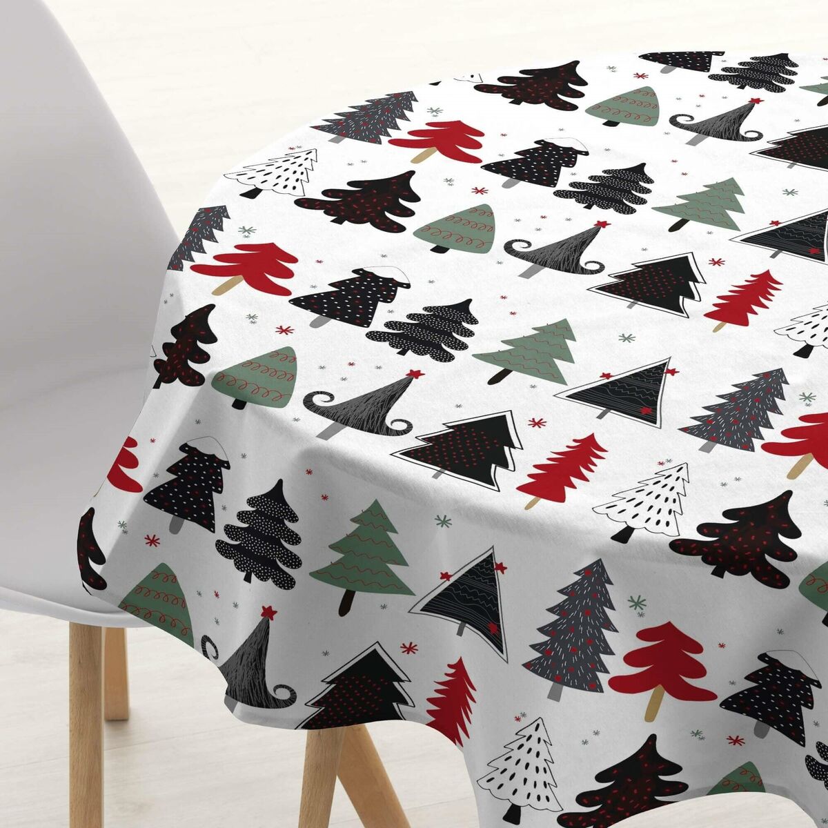 Bordsduk Belum Merry Christmas Multicolour Ø 140 cm - 2
