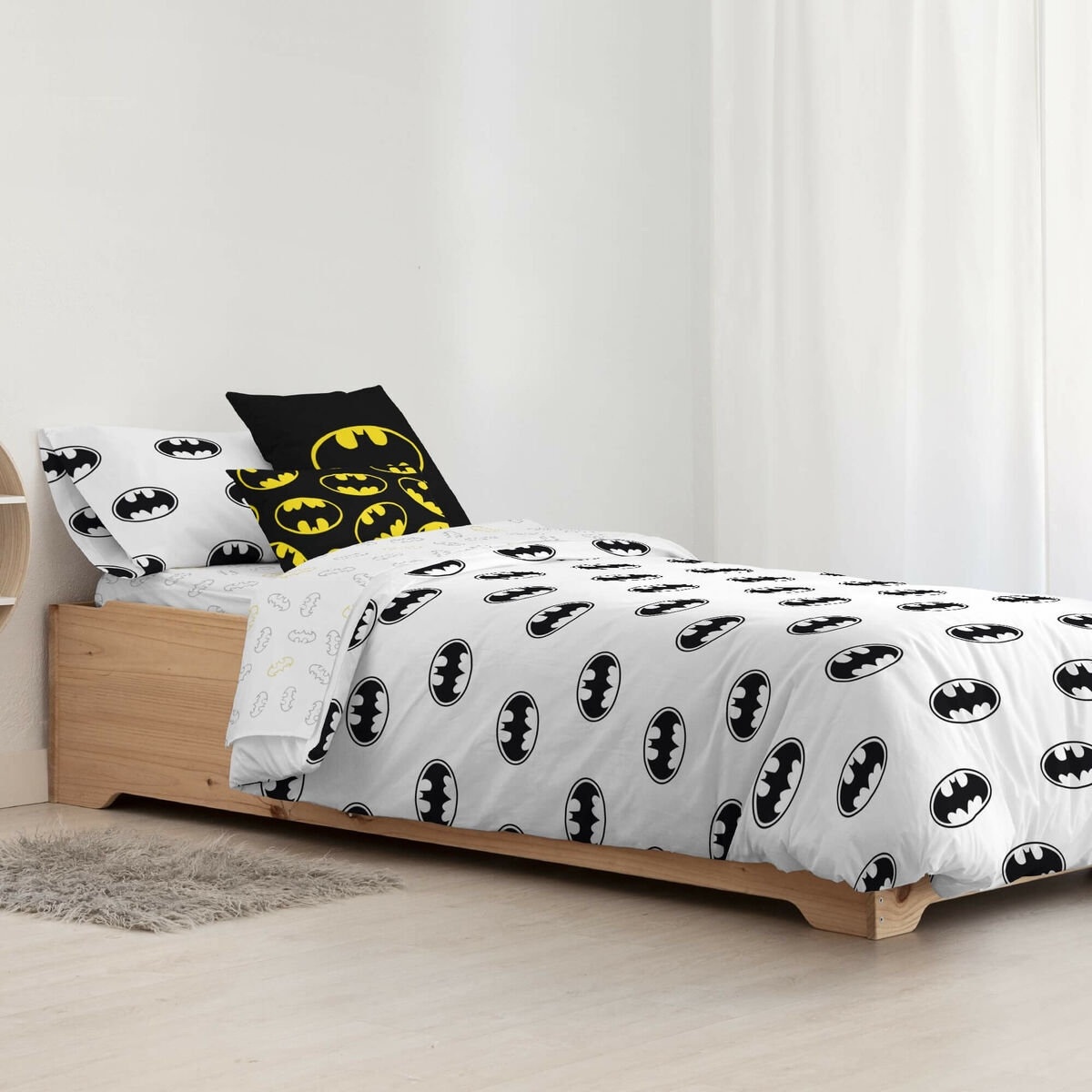Påslakan Batman Basic Multicolour 175 Trådar 180 x 220 cm - 4