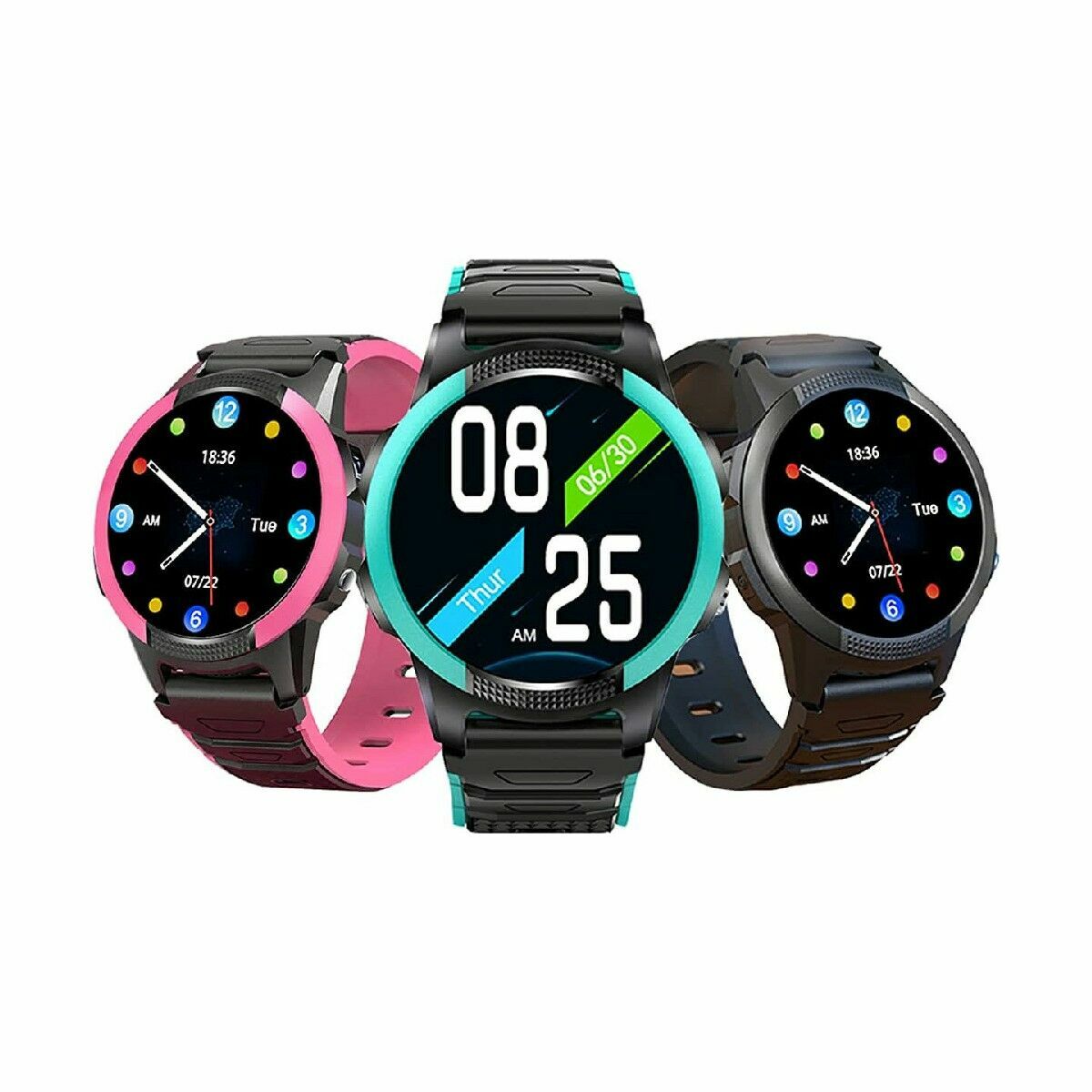 Smartwatch för barn Save Family Slim Grön 1,28" - 3