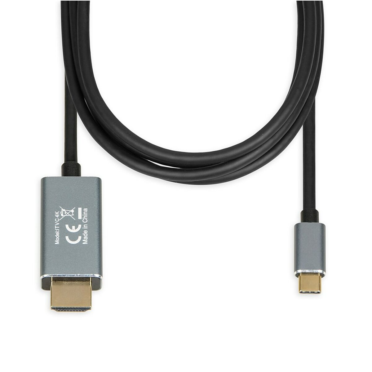 USB C till HDMI Adapter Ibox ITVC4K Svart 1,8 m - 2