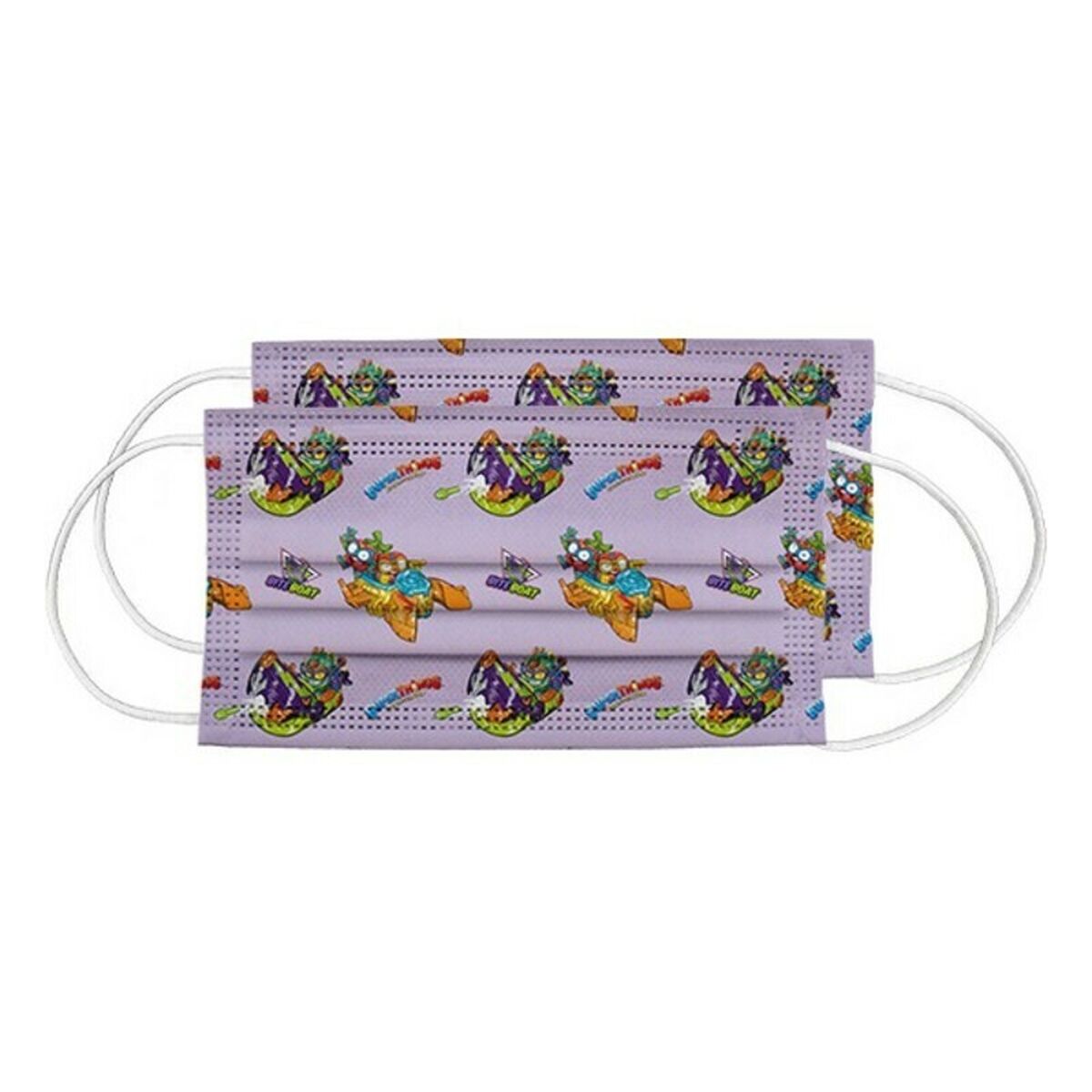 Hygienisk ansiktsmask Safta + 6 år (24 uds) - 4