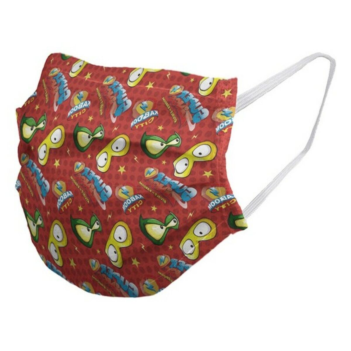 Hygienisk ansiktsmask Safta + 6 år (24 uds) - 7