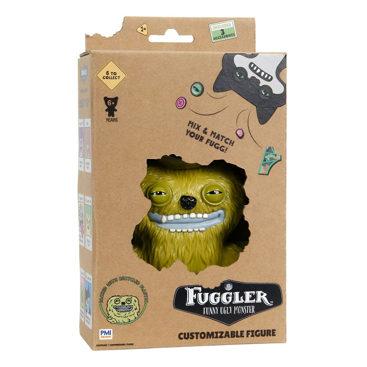 Samlingsfigurer PMI Kids World FG6010E Grön Plast
