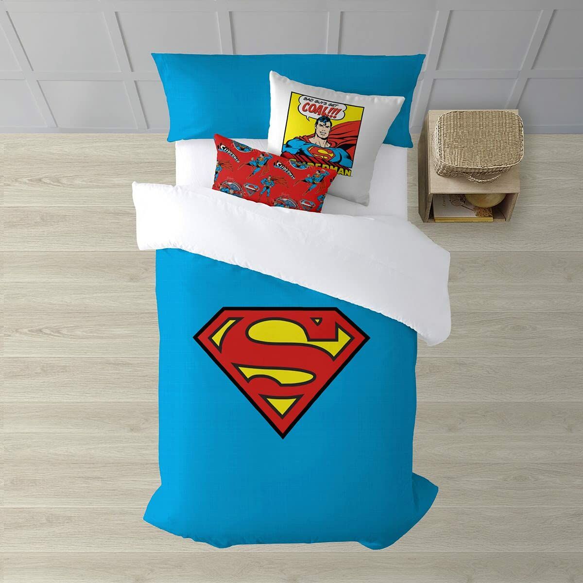 Påslakan Superman Superman Multicolour 175 Trådar 180 x 220 cm - 2