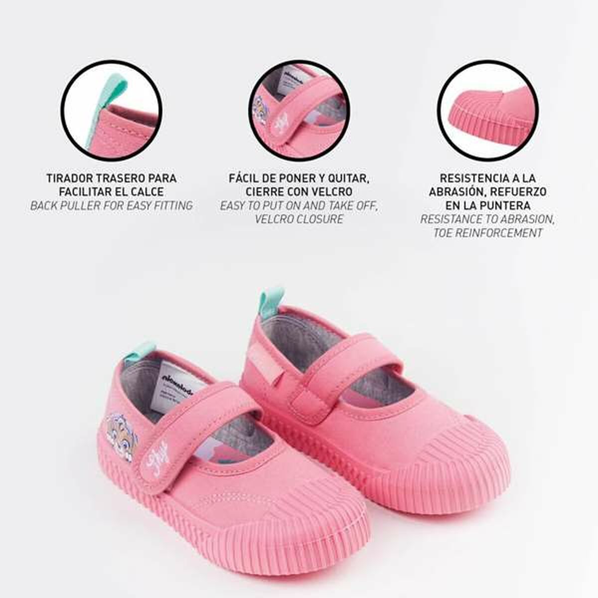 Flickors balettskor The Paw Patrol Rosa - 5