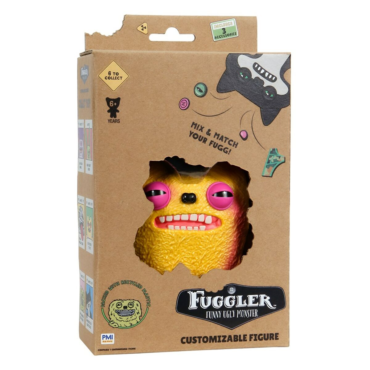 Samlingsfigurer PMI Kids World FG6010C Multicolour Plast