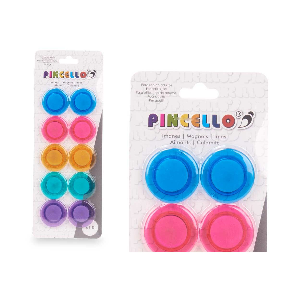 Magneter Pincello Medium Multicolour (36 antal) - 4