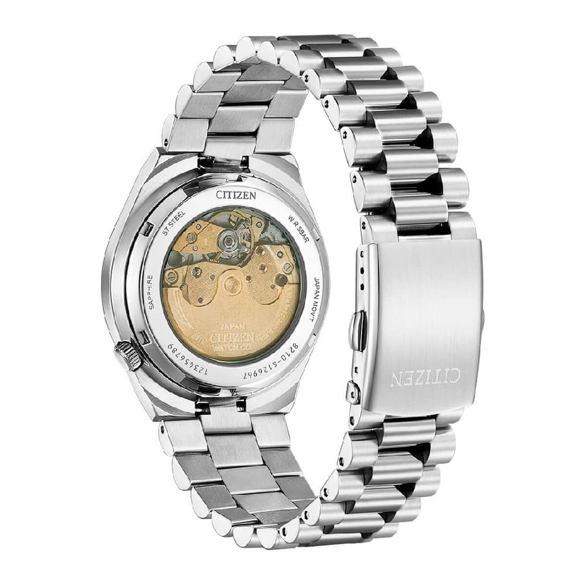 Herrklocka Citizen TSUYOSA AUTOMATIC Grön Silvrig (Ø 40 mm) - 6