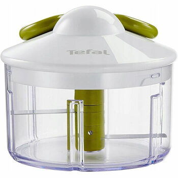 Manuell minihackare med dragsladd Tefal K1330404 Vit Rostfritt stål Plast