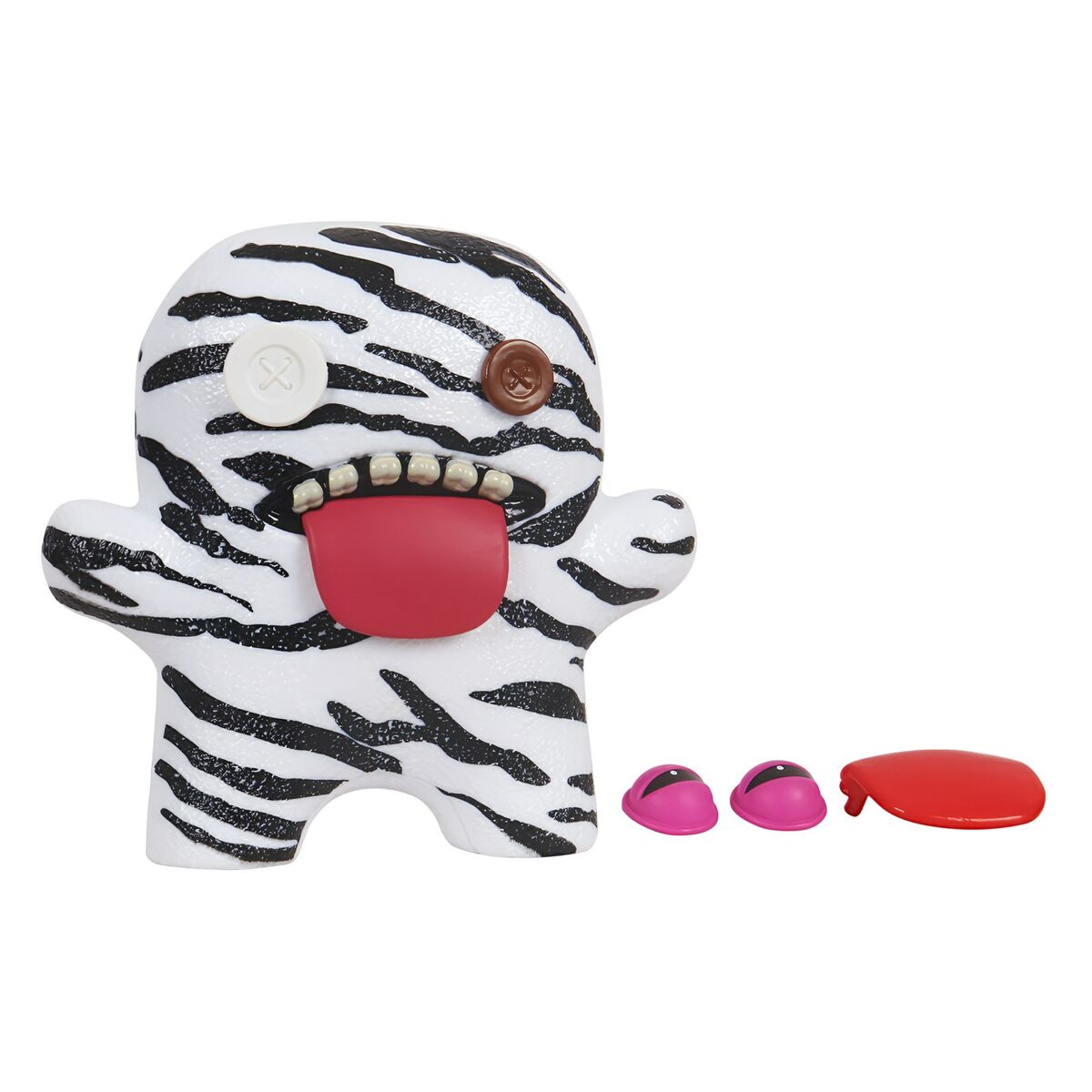 Samlingsfigurer PMI Kids World FG6010B Vit Svart Plast Zebra Djur - 2