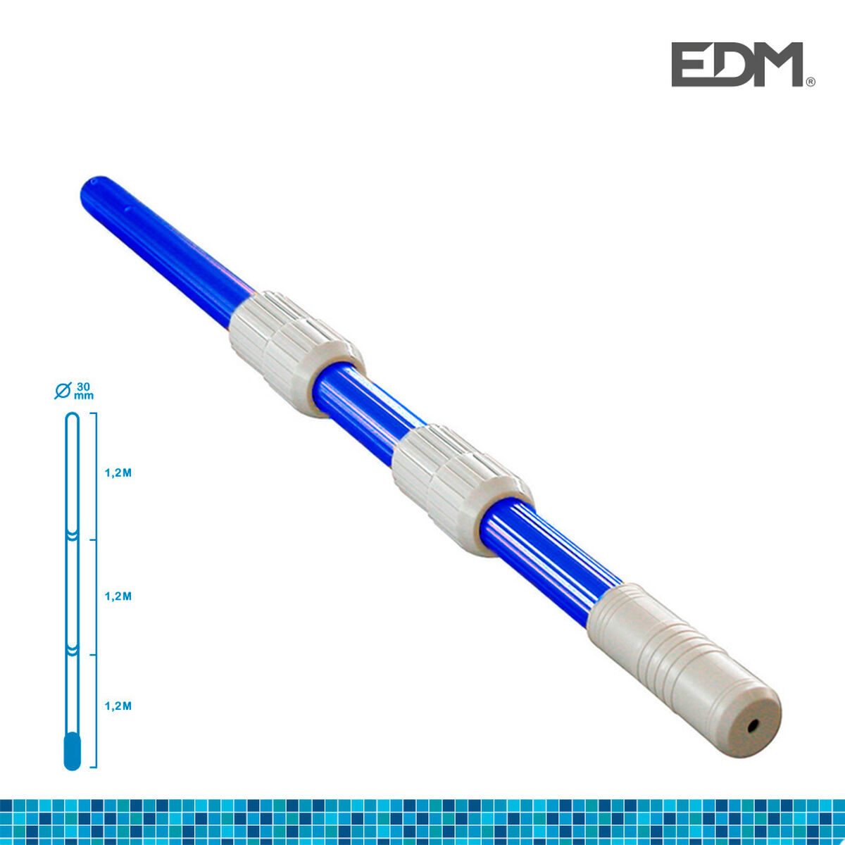 Teleskophandtag EDM 81002 3,6 m - 2