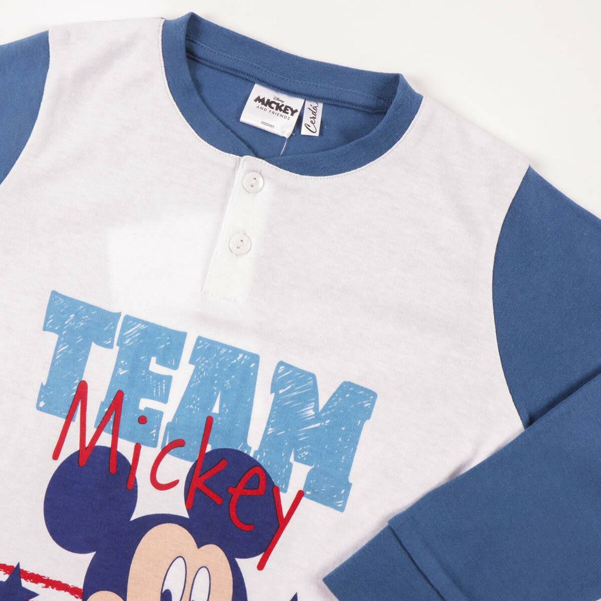 Pyjamas Barn Mickey Mouse Mörkblå - 3