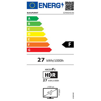 Smart TV Blaupunkt 32FBG5010S Full HD 32" HDR Direct-LED LCD