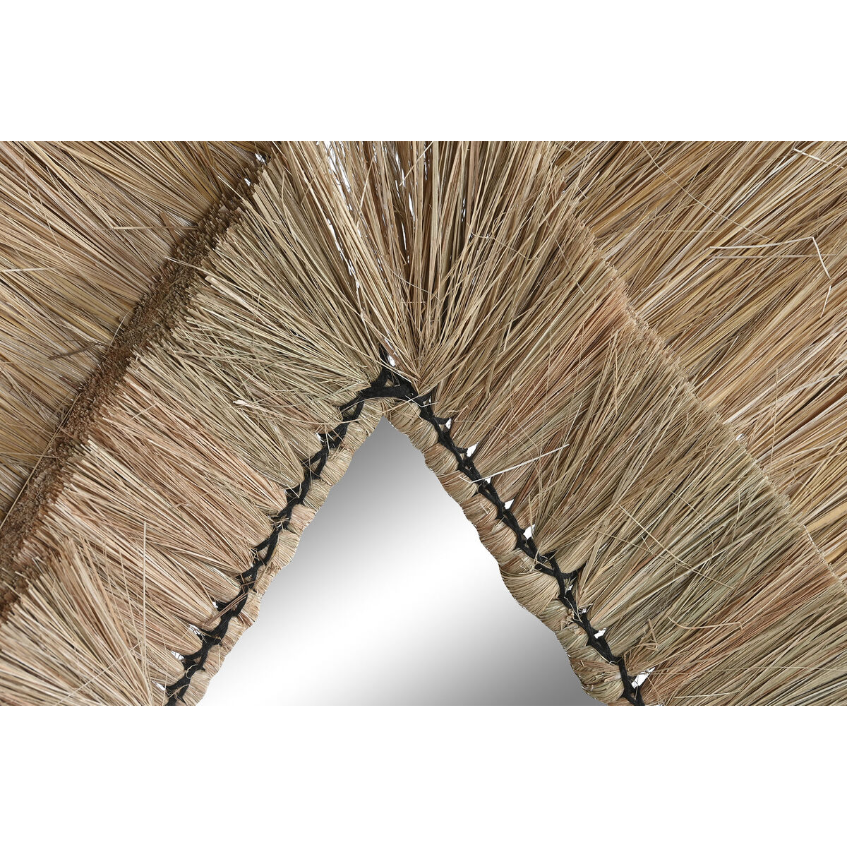 Väggspegel DKD Home Decor 62 x 5 x 80 cm Naturell Tår Jute - 3
