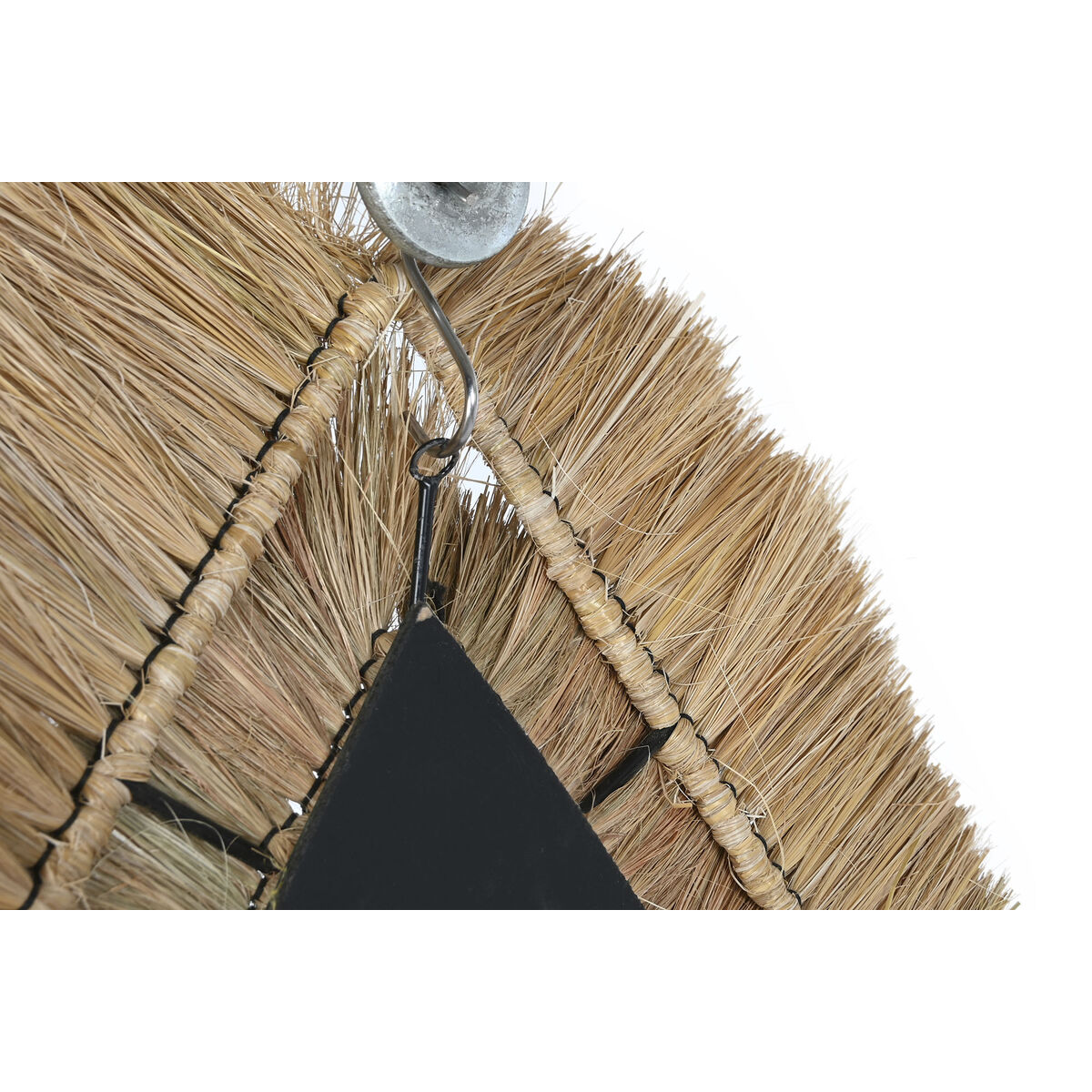 Väggspegel DKD Home Decor 62 x 5 x 80 cm Naturell Tår Jute - 6