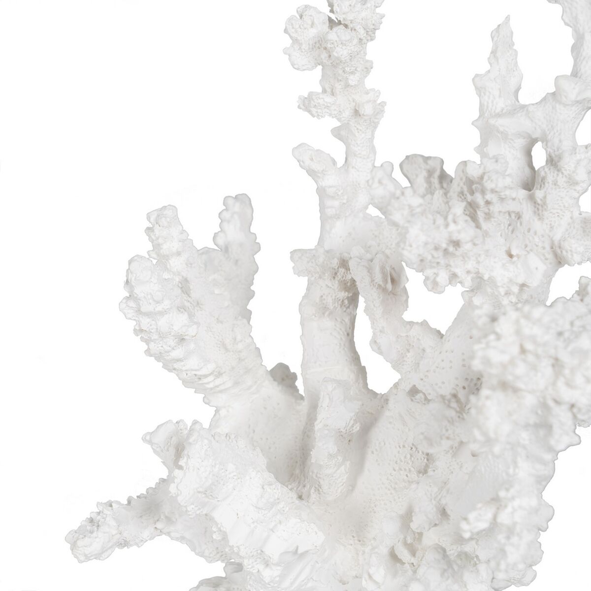 Prydnadsfigur Vit Harts Korall 17 x 17 x 20 cm - 3