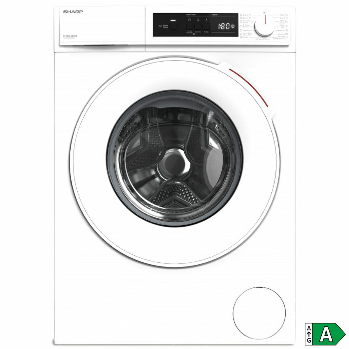 Tvättmaskin Sharp ESNFA812DWNA 1200 rpm 8 kg - 2