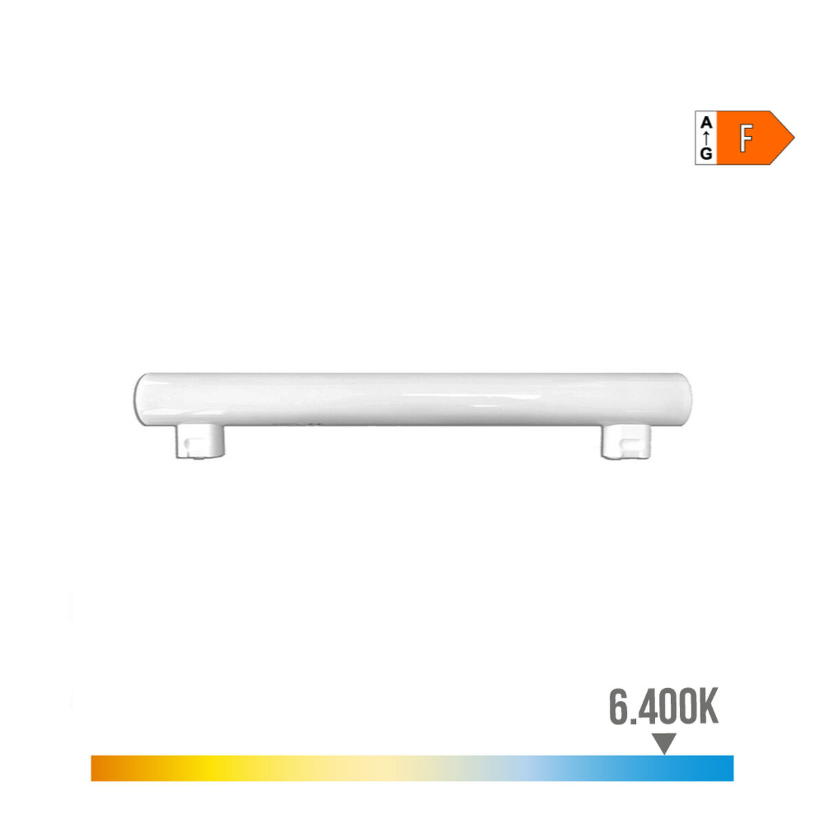 LED Tub EDM 98822 Linestra F 35 W 7 W 57 W S14S 500 lm Ø 3 x 30 cm (6400 K) - 3