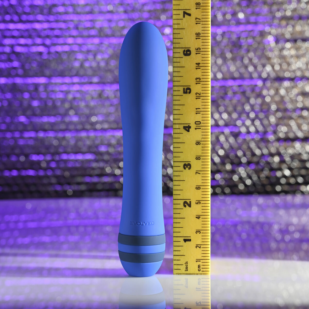 Patronvibrator Evolved Blå - 5