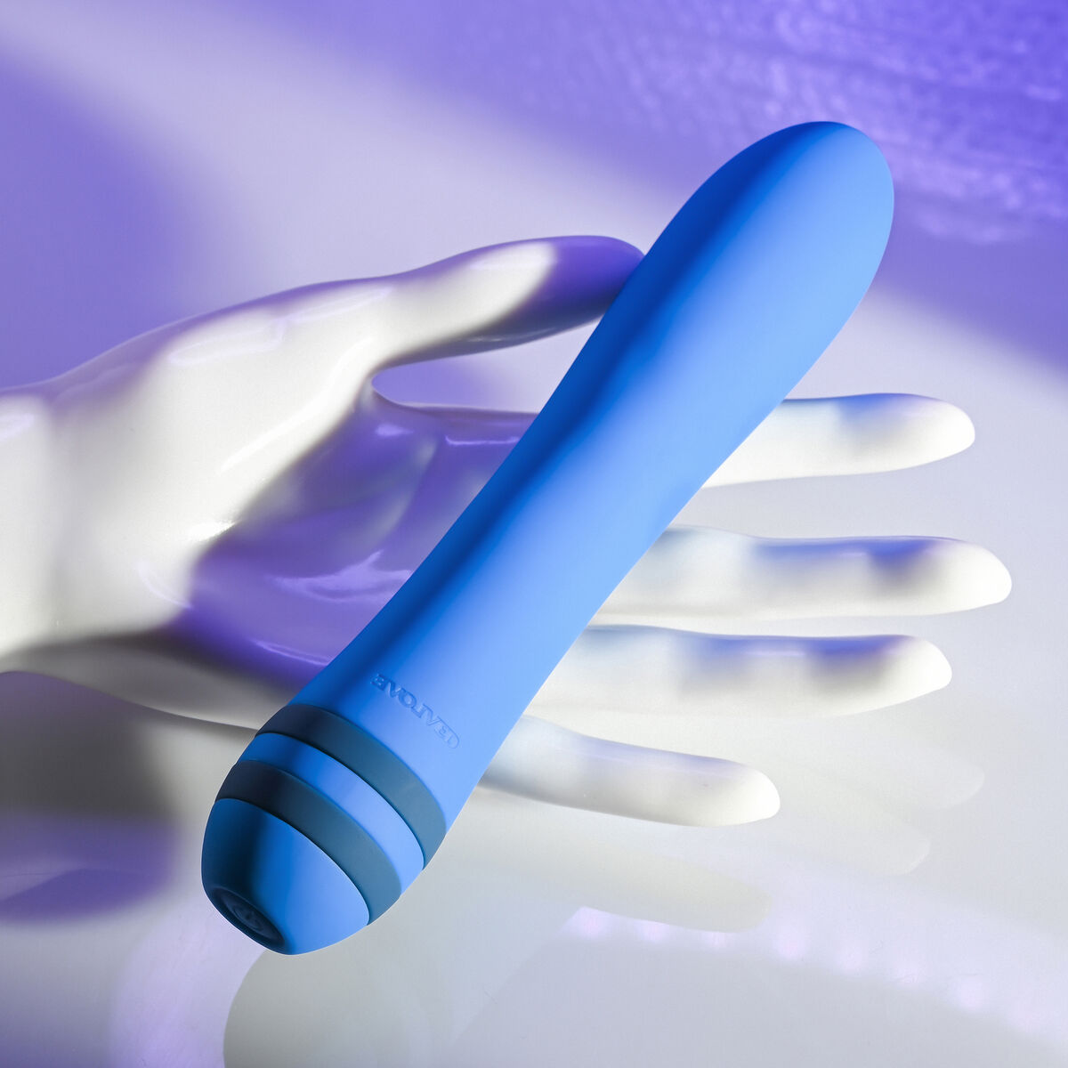 Patronvibrator Evolved Blå - 3