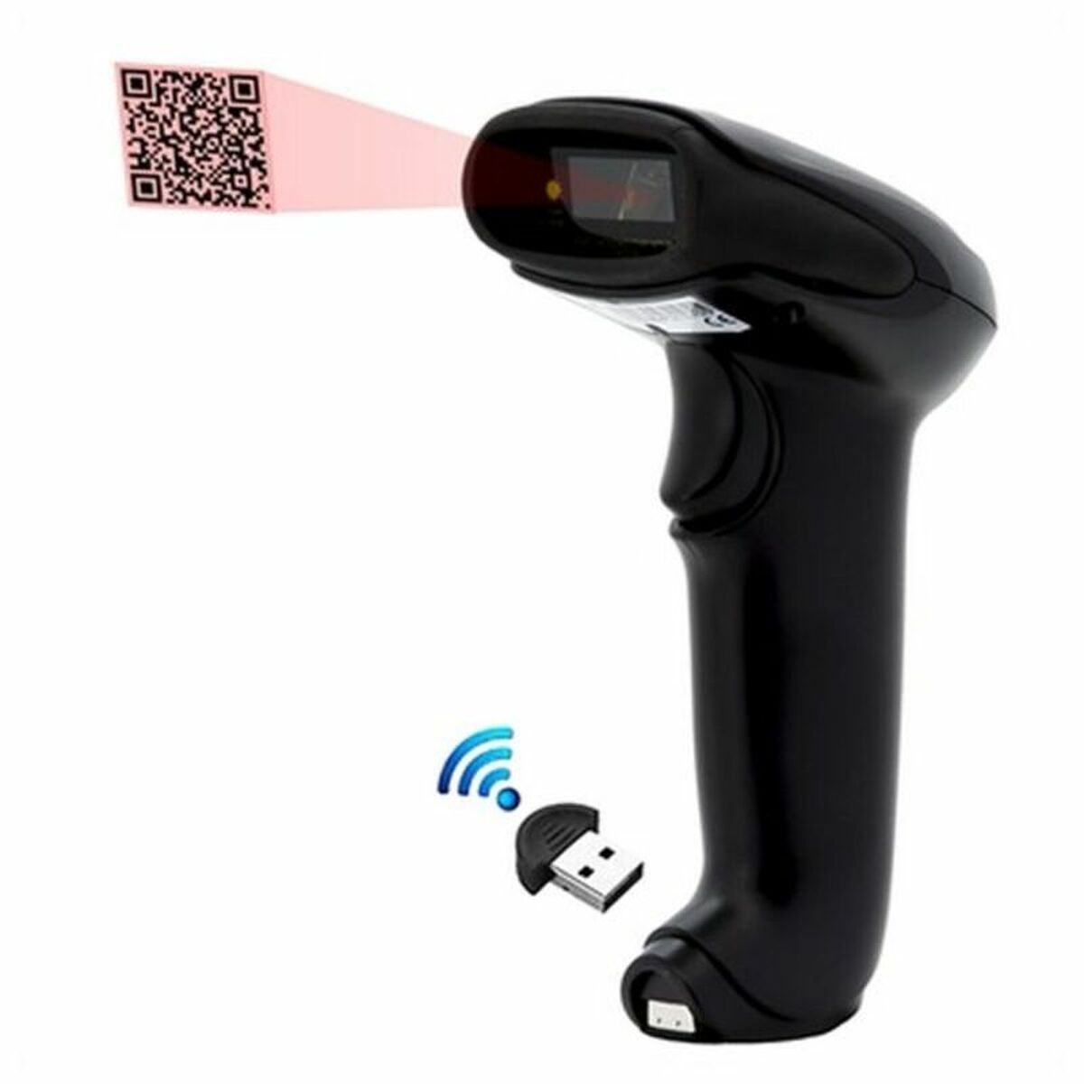 Sträckkodsläsare iggual L2DBT 300 scan/s LED Bluetooth Svart - 3