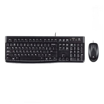 Tangentbord Logitech Desktop MK120 Svart Franska AZERTY AZERTY