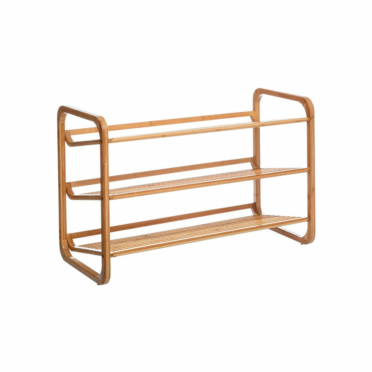 Skoställ 5five Simply Smart Naturell Bambu 74 x 50 x 33 cm - 3