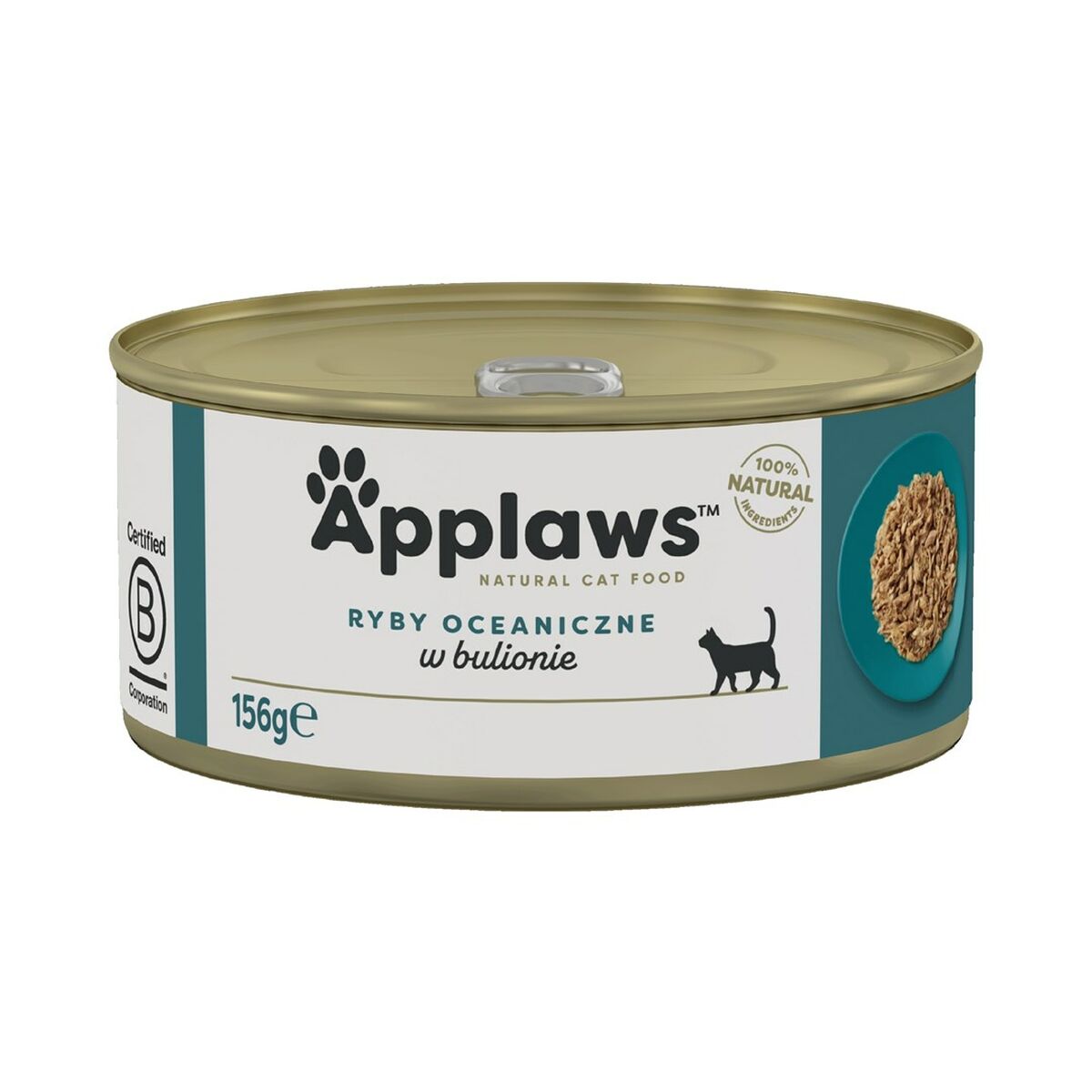 Kattmat Applaws Ocean fish in broth Fisk 156 g