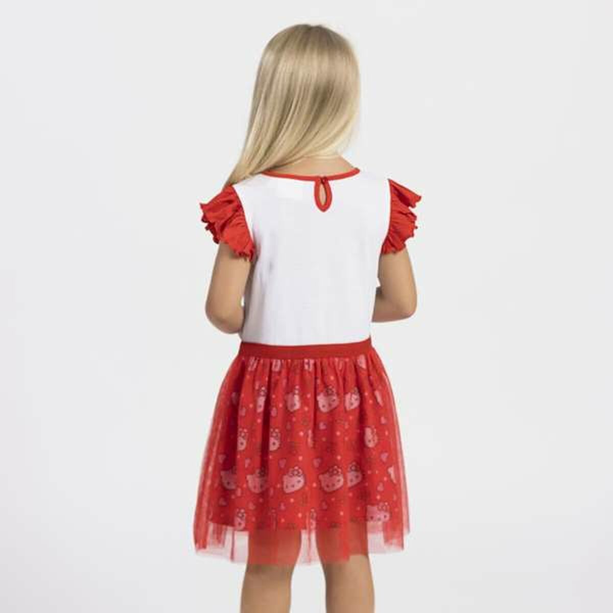 Klänning Hello Kitty Röd - 3