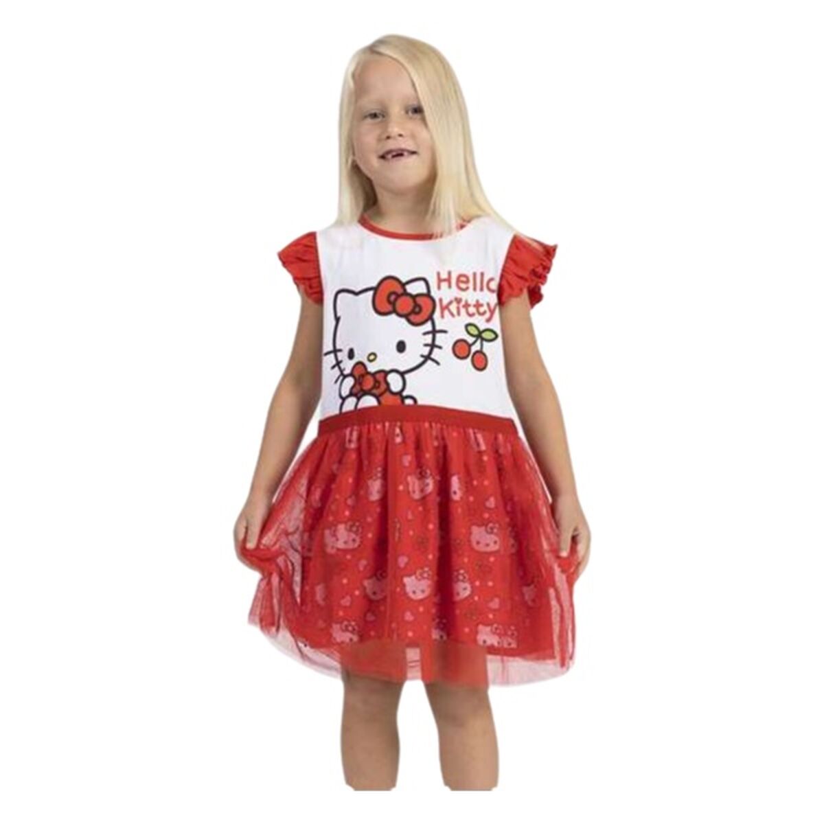 Klänning Hello Kitty Röd