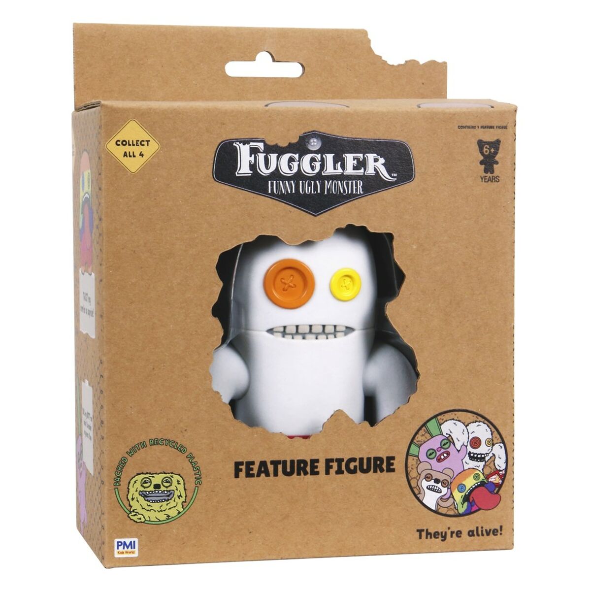 Samlingsfigurer PMI Kids World FG1000C Vit Plast Djur