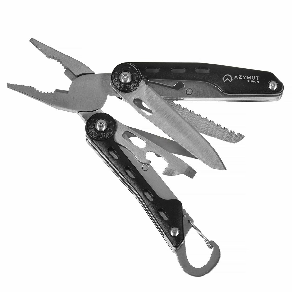 Multifunktionskniv Azymut H-P224108 Svart Stål - 2