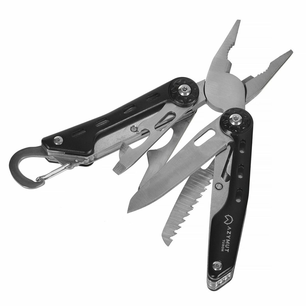 Multifunktionskniv Azymut H-P224108 Svart Stål